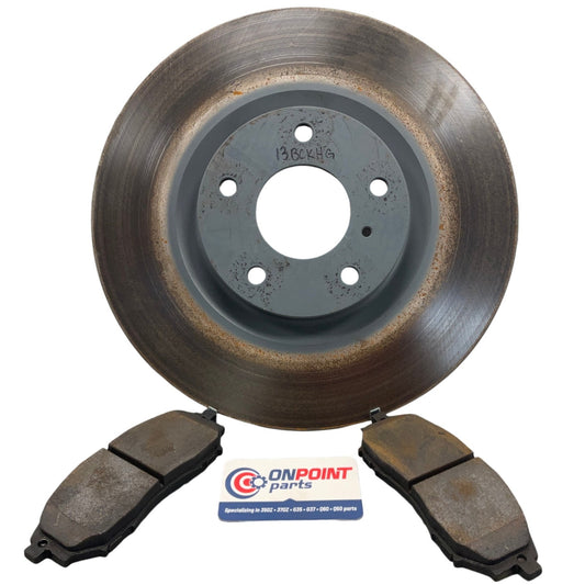 03-12 Infiniti G35 G37 350Z 370Z Right Front Brake Disc Rotors 40206EG000 Ckh - On Point Parts Inc