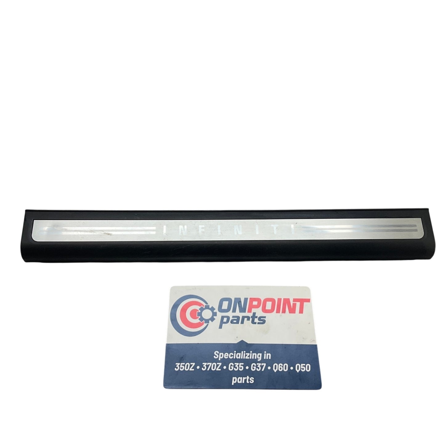 03-06 Infiniti G35 Right Front Sedan Door Sill Scuff Plate 76894AM600 OEM Ckh - On Point Parts Inc