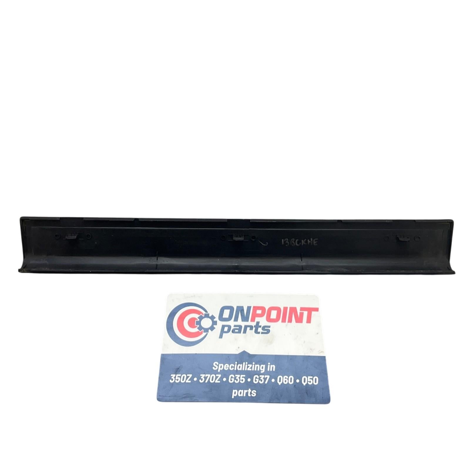 03-06 Infiniti G35 Right Front Sedan Door Sill Scuff Plate 76894AM600 OEM Ckh - On Point Parts Inc