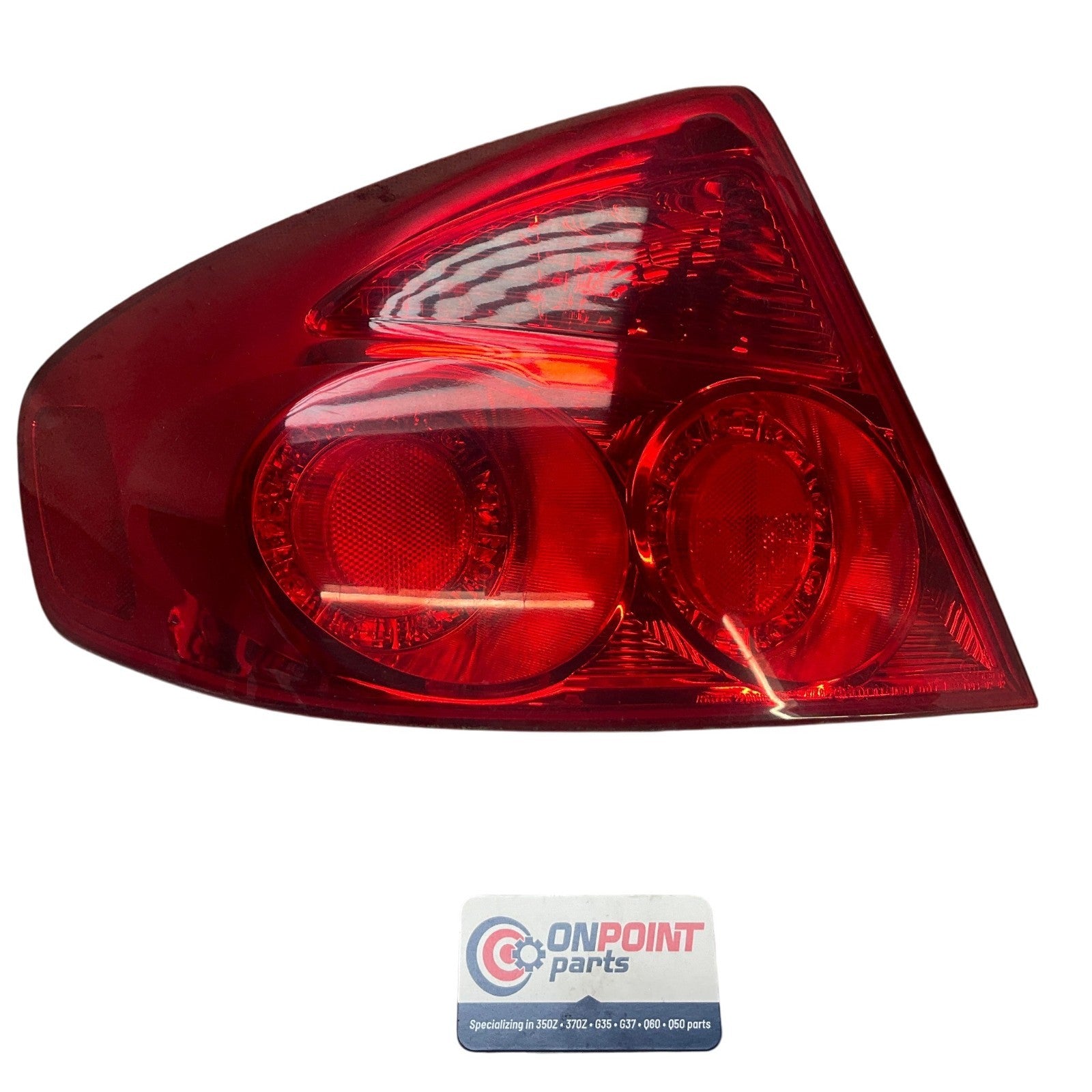 03-06 Infiniti G35 Sedan Driver Rear Tail Light Assembly 26555AC725 OEM Ckh - On Point Parts Inc