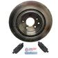 05-20 Nissan 350Z 370Z 04-13 G35 G37 Left Rear Brake Disc Rotors 43206EG000  Ckh - On Point Parts Inc