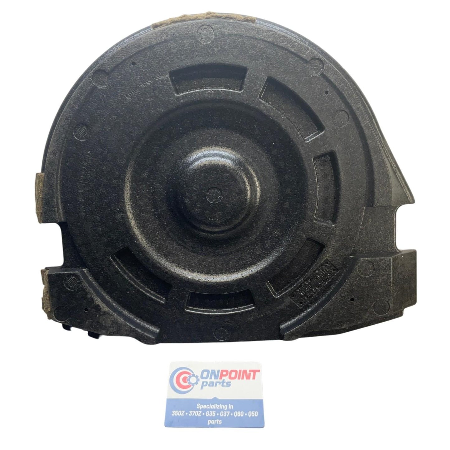 03-06 Infiniti G35 Sedan Rear Sedan Spare Tire Foam Tray OEM Ckh - On Point Parts Inc