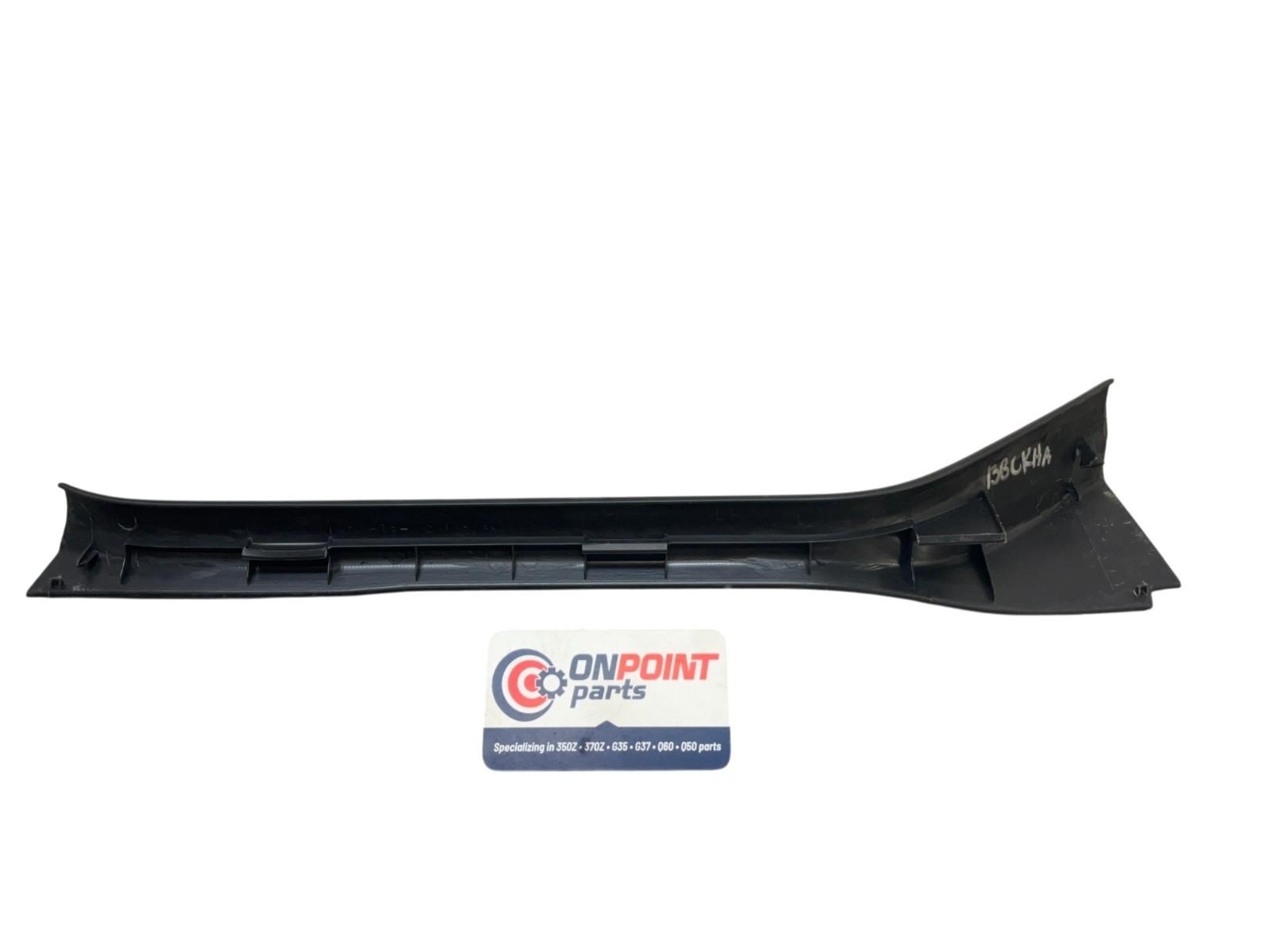 03-06 Infiniti G35 Driver Rear Sedan Door Sill Scuff Trim 76954AL501 OEM Ckh - On Point Parts Inc