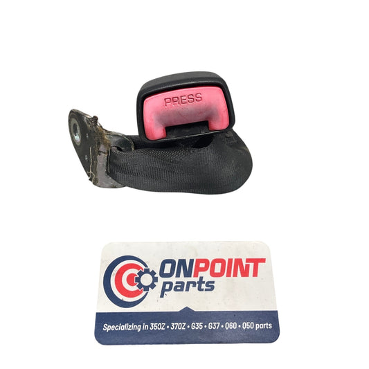 03-07 Infiniti G35 Rear Seat Belt Buckle Left Right 88842AL506 OEM Ckh - On Point Parts Inc