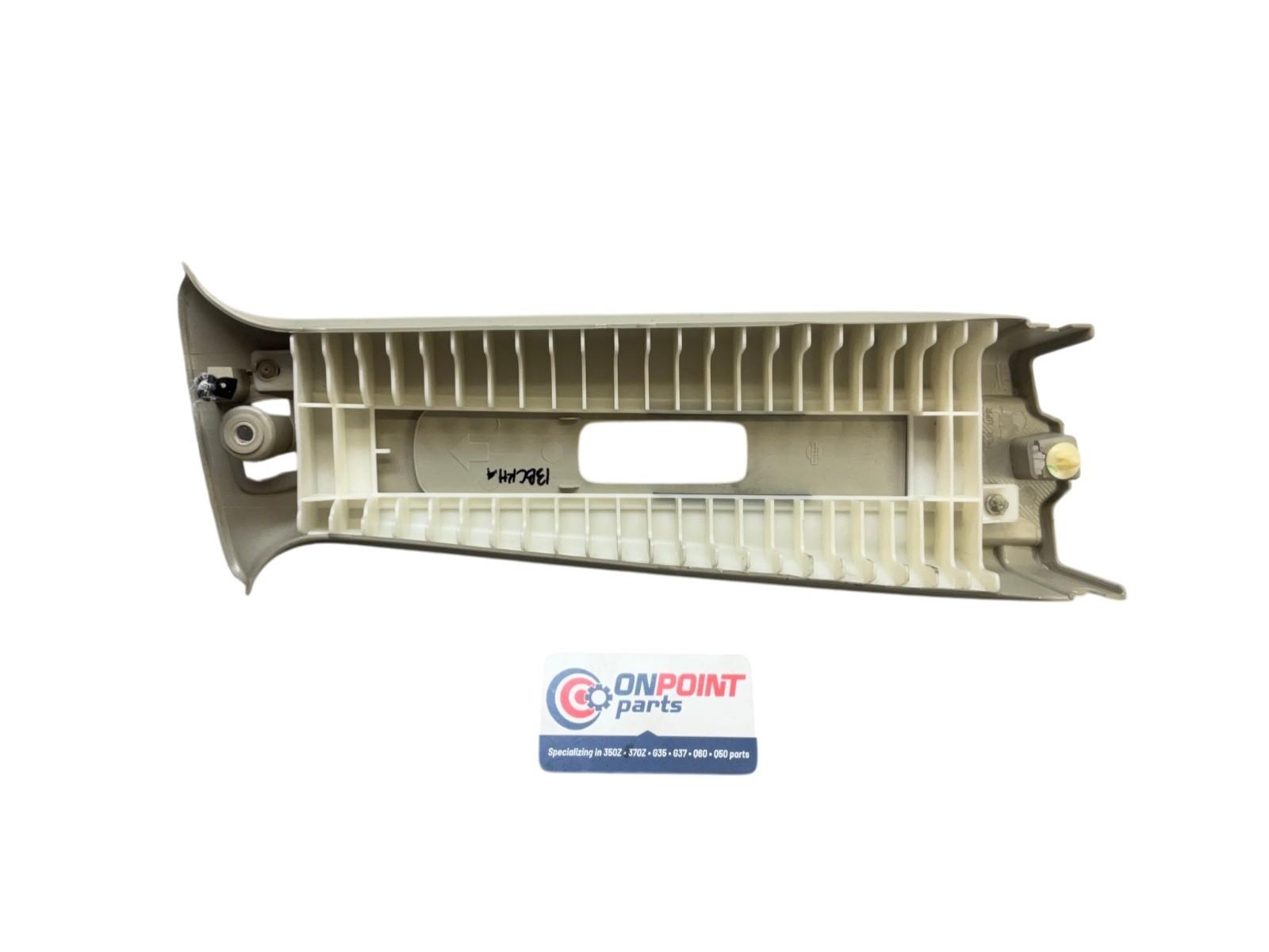 03-06 Infiniti G35 Sedan Driver Front Upper Interior B Pillar 76914AC500 OEM Ckh - On Point Parts Inc