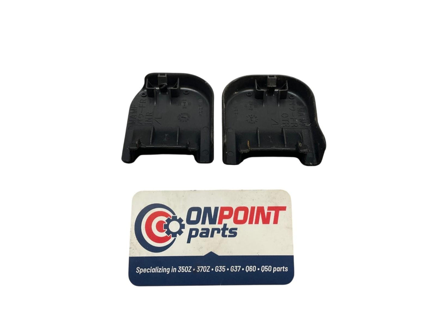 03-07 Infiniti G35 Driver Front Seat Track Trim Cover 87557AL511 OEM Ckh - On Point Parts Inc