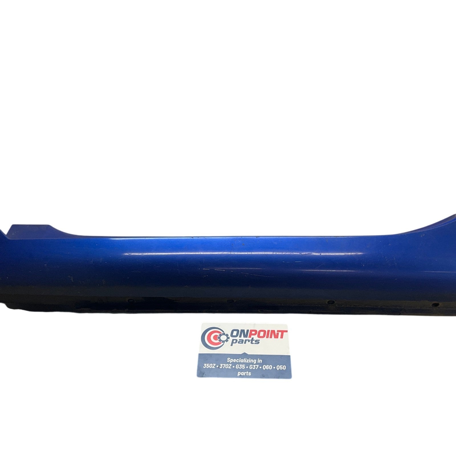 03-09 Nissan 350Z Passenger Rocker Panel Side Skirt Blue 76850CD025 OEM Cth - On Point Parts Inc