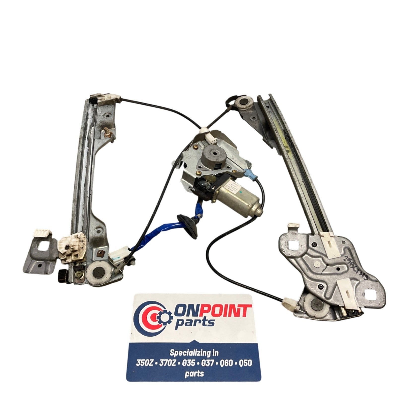 03-09 Nissan 350Z Passenger Front Window Motor Regulator 80720CD000 OEM Cth - On Point Parts Inc
