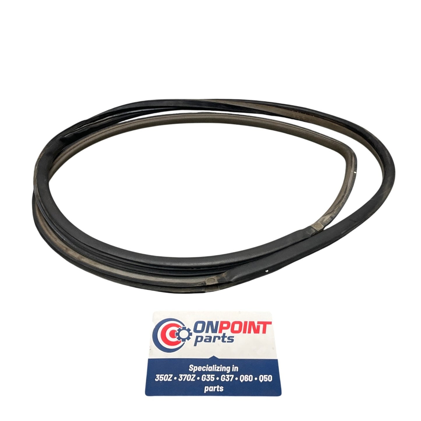 03-09 Nissan 350Z Passenger Coupe Door Frame Weatherstrip 76921CD001 OEM Cth - On Point Parts Inc