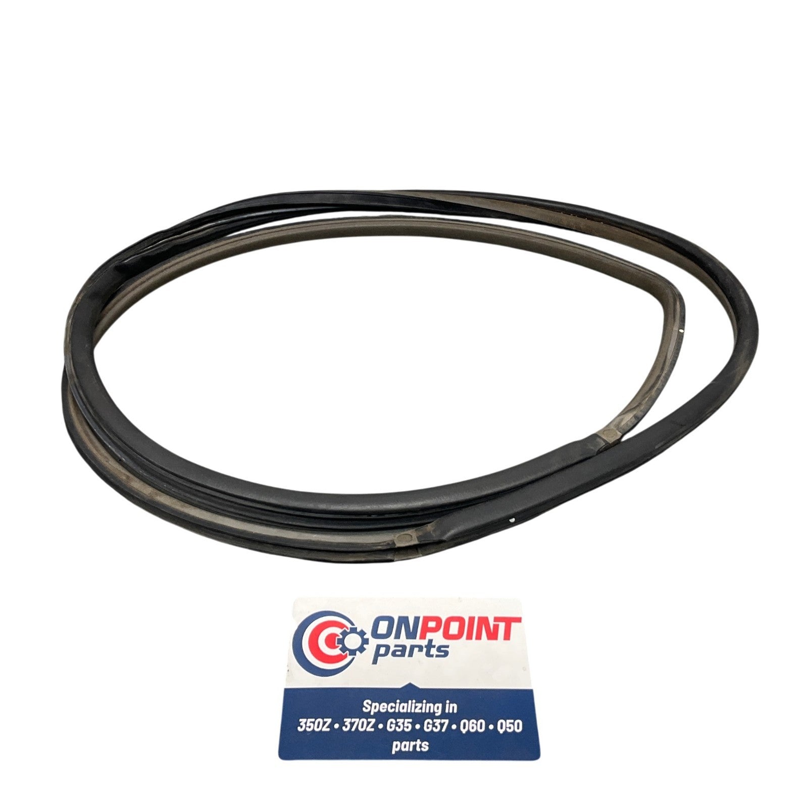 03-09 Nissan 350Z Passenger Coupe Door Frame Weatherstrip 76921CD001 OEM Cth - On Point Parts Inc