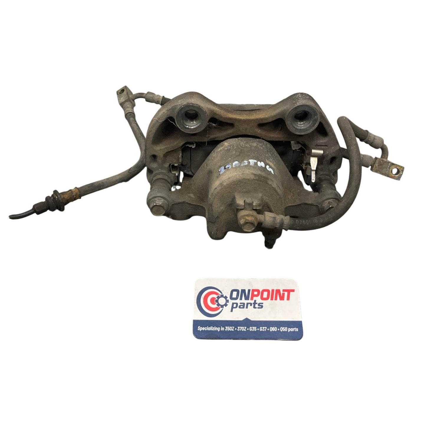 03-05 Nissan 350Z G35 Driver Front Brake Caliper 41011AM801 OEM Cth - On Point Parts Inc