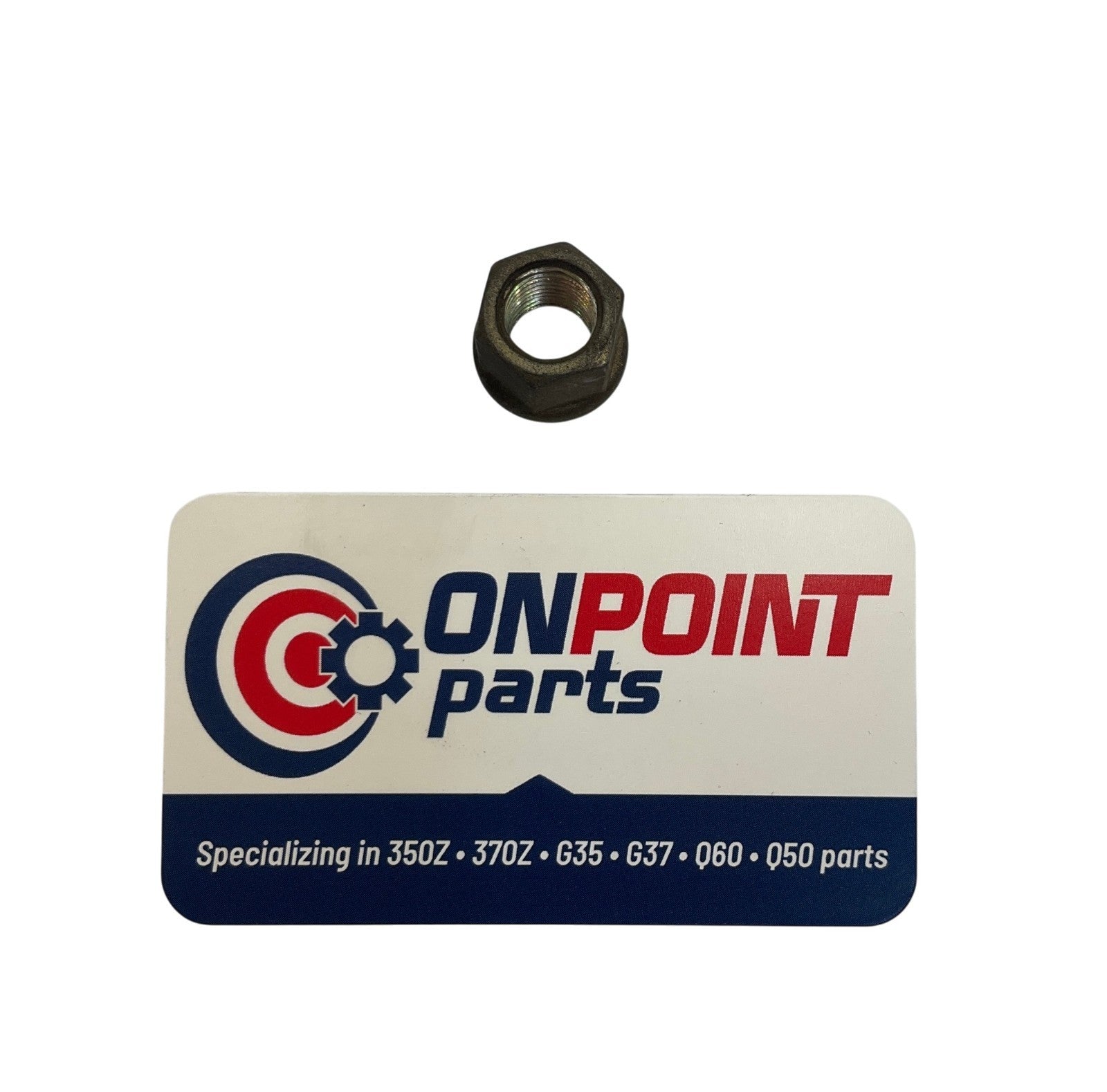 03-08 Nissan 350Z G35 Driveshaft to Differential Mount Nut 37171AL600 OEM - On Point Parts Inc