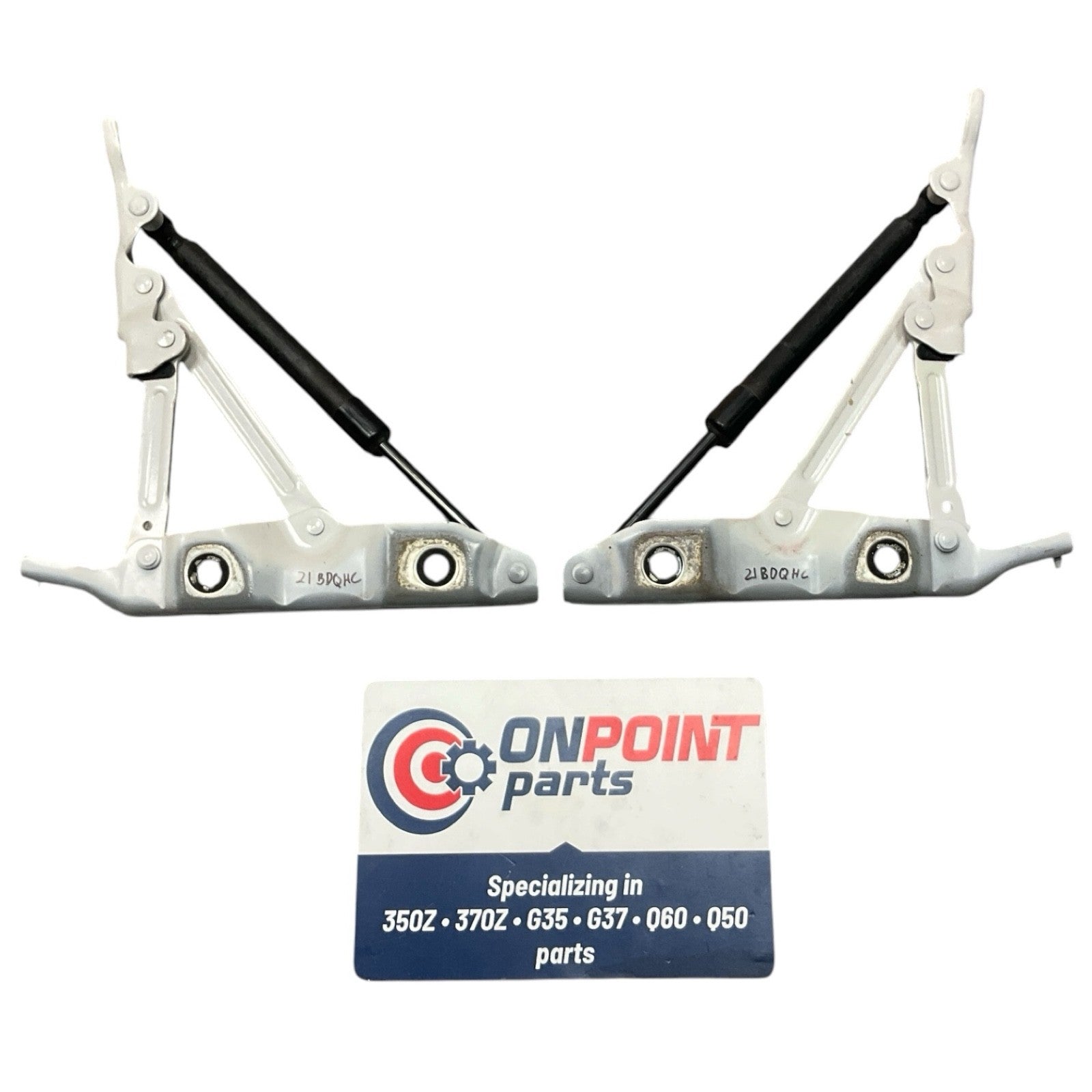 17-22 Infiniti Q60 Rear Trunk Lid Hinges 844015Ca0A OEM Dqh - On Point Parts Inc