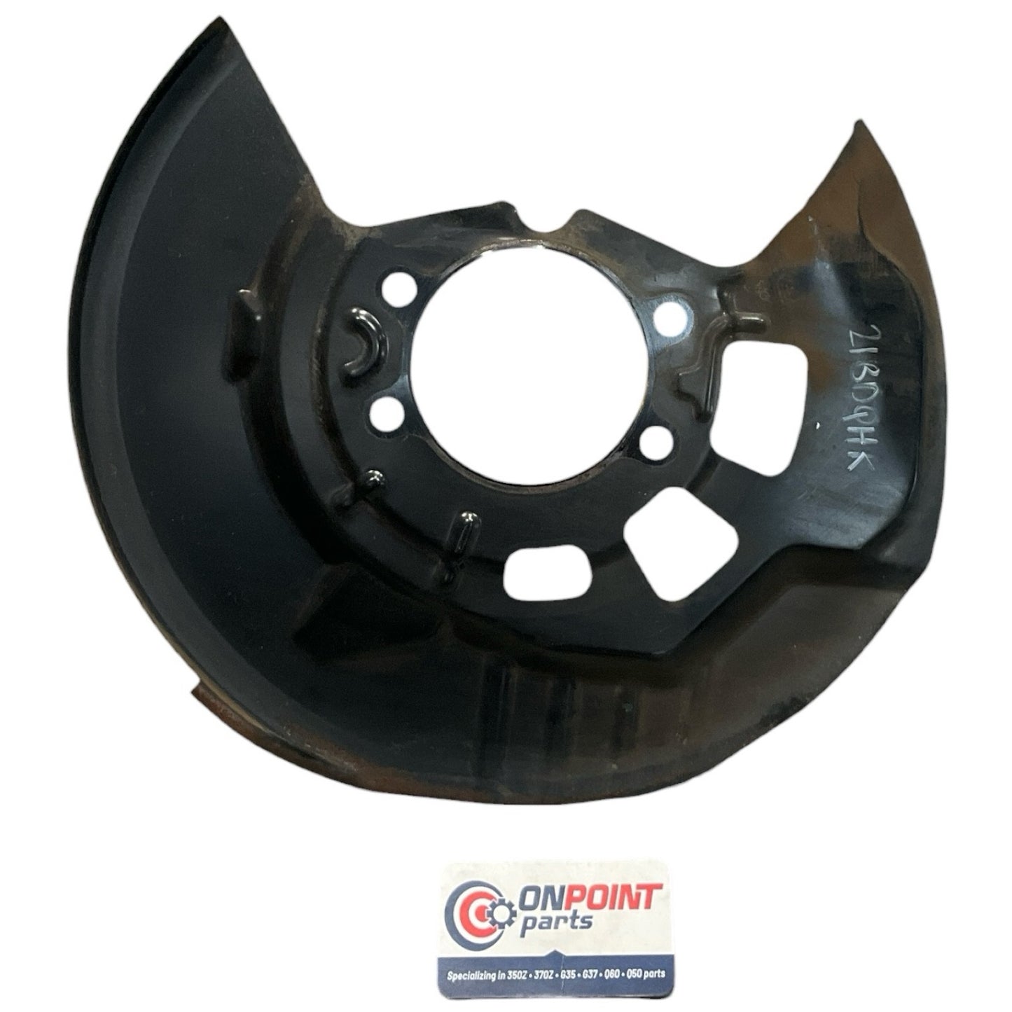 17-22 Infiniti Q60 Passenger Front Brake Dust Shield 411515Ca0A OEM Dqh - On Point Parts Inc
