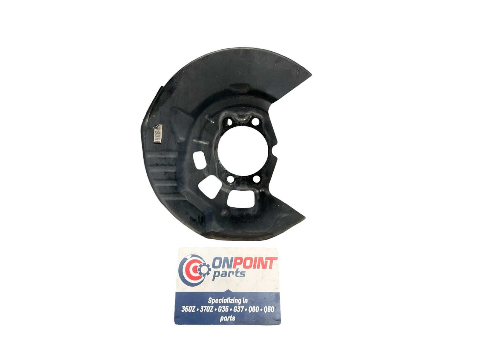 17-22 Infiniti Q60 Driver Front Brake Dust Shield 411615Ca0A OEM Dqh - On Point Parts Inc