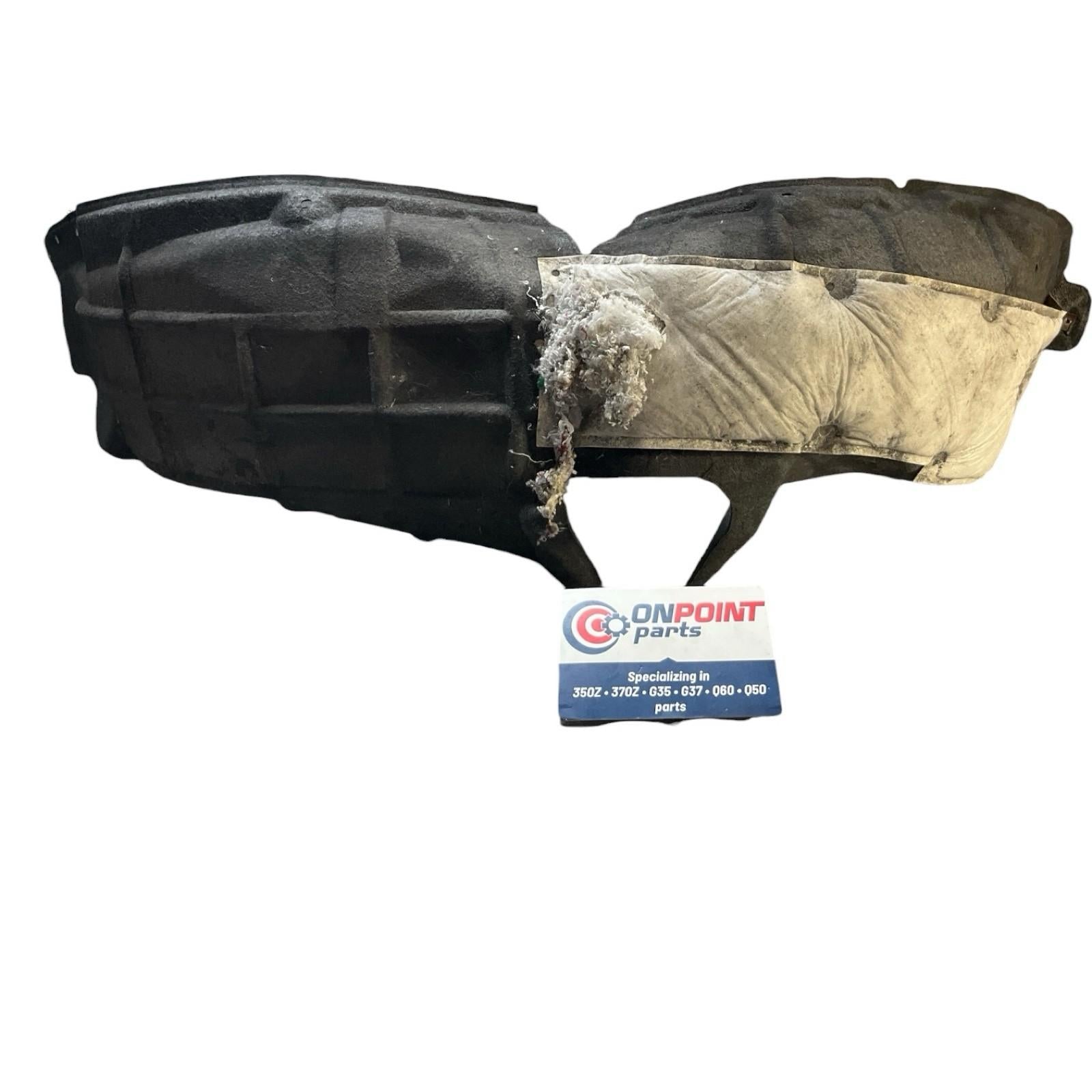 17-22 Infiniti Q60 Passenger Rear Fender Liner Splash Guard 767485CA0A OEM Dqh - On Point Parts Inc