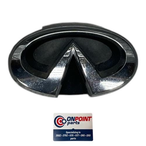 04-07 Infiniti G35  Front Sedan Grille Emblem Ornament 62890AC700 OEM Edh - On Point Parts Inc