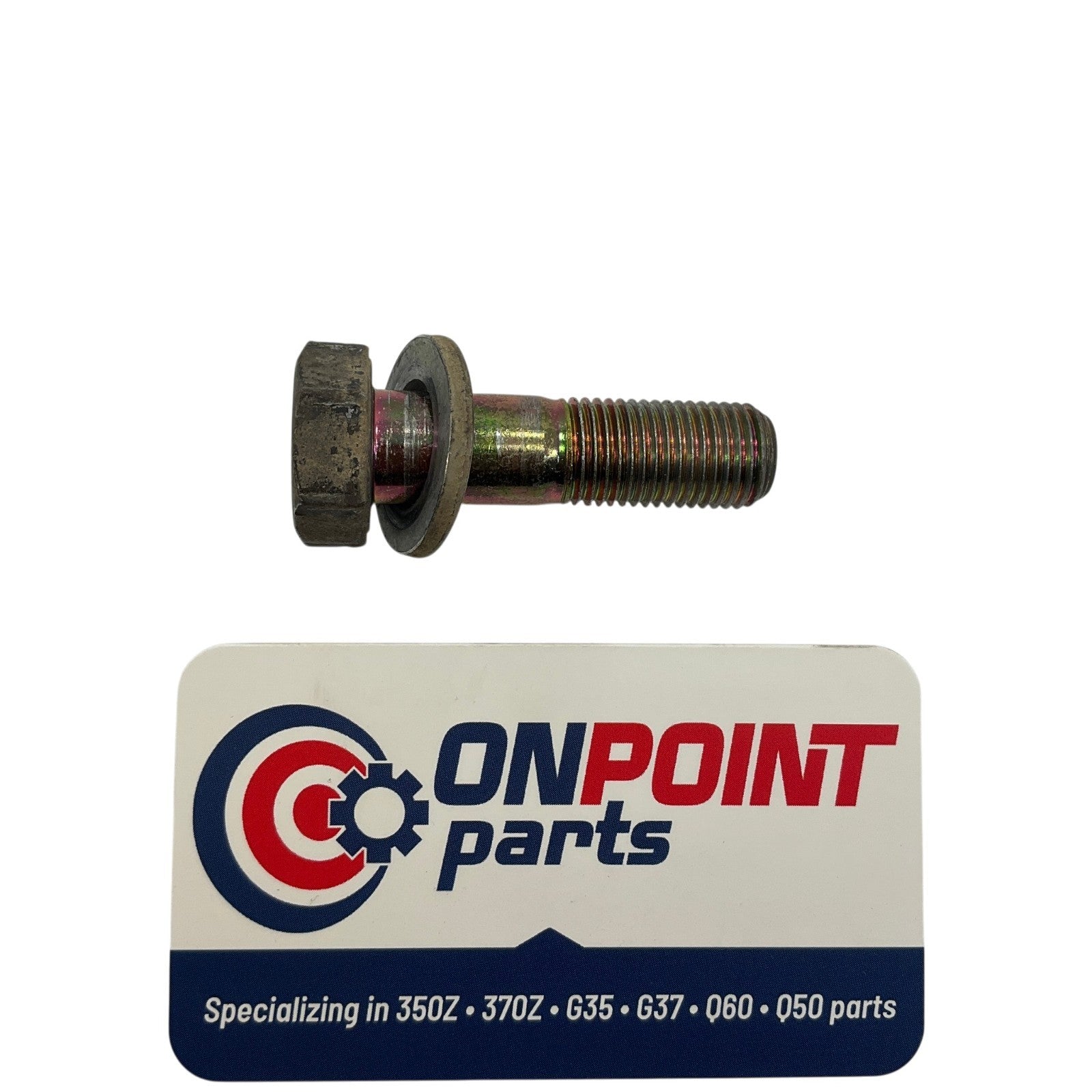 03-07 Infiniti G35 Nissan 350Z Front Brake Caliper Mount Bolt 44141AW70A OEM - On Point Parts Inc