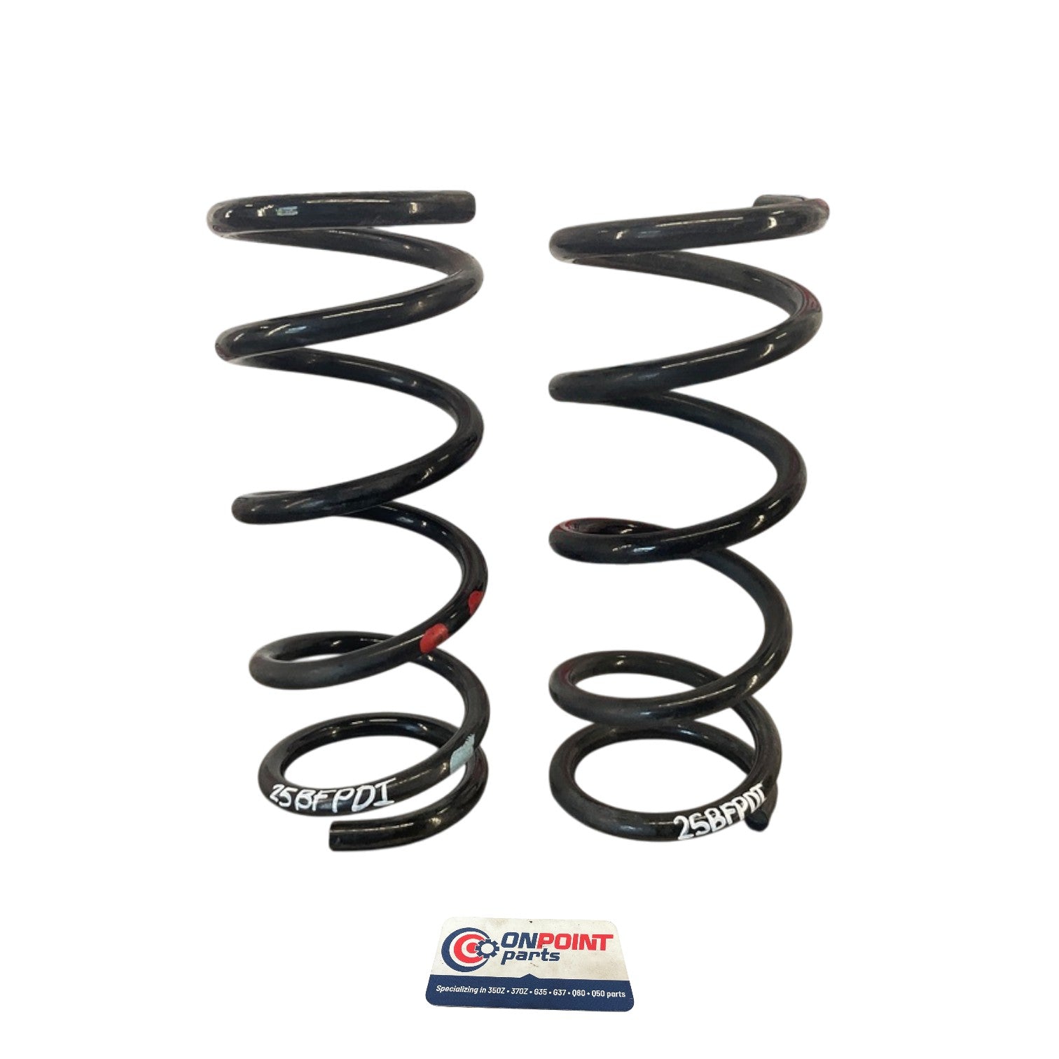03-09 Nissan 350Z OEM Rear Coil Springs Suspension Left LH Right RH 55020AM821 - On Point Parts Inc