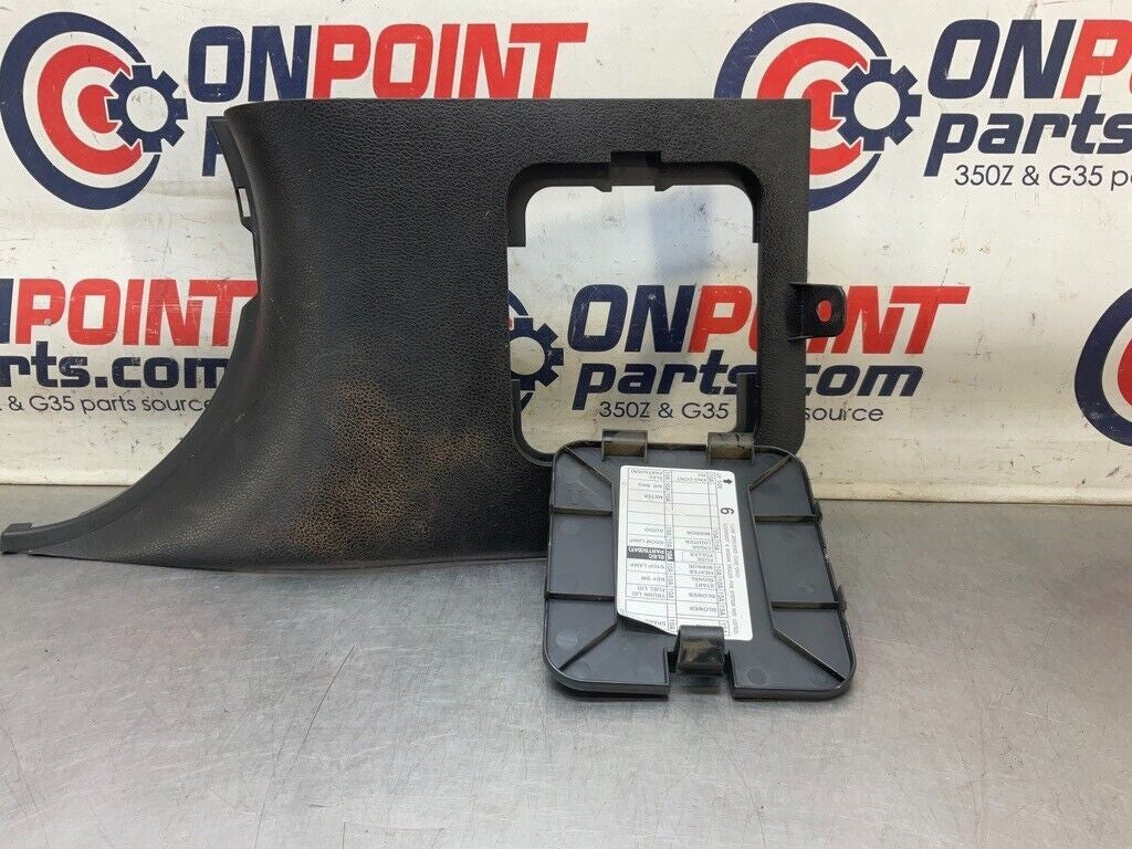03-09 Nissan 350Z Driver Left Lower Kick Fuse Panel 66901CD000 OEM 24BBTF7