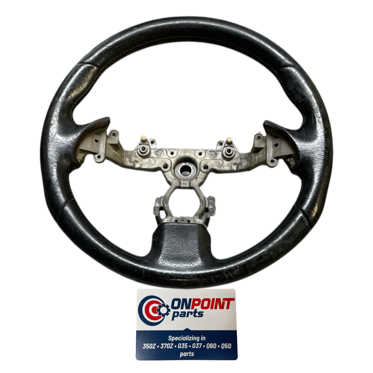 08-13 Infiniti G37 Driver Front Steering Wheel 48430Jk02A Oem Fyh