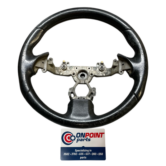 08-13 Infiniti G37 Driver Front Steering Wheel 48430Jk02A Oem Fyh