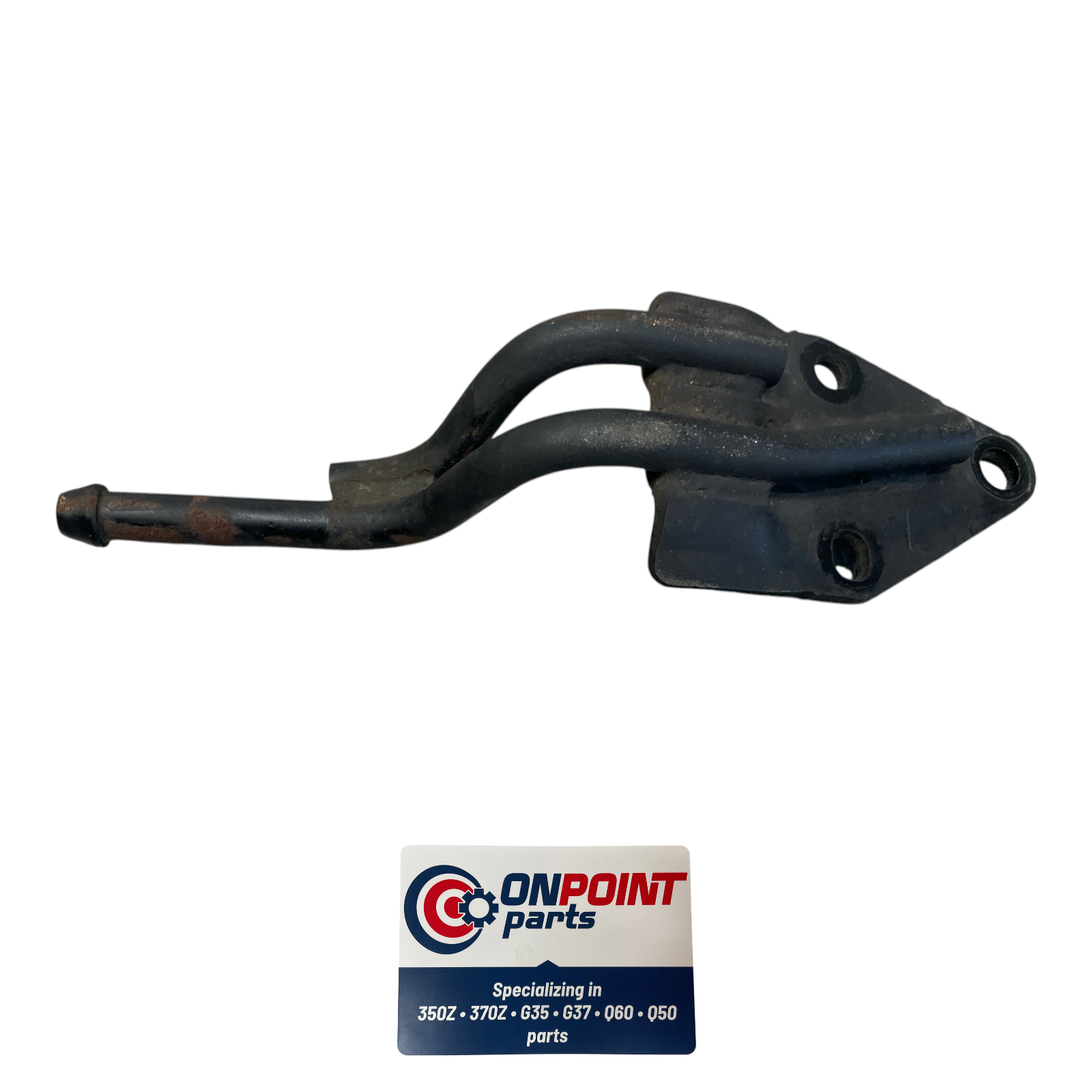 03-08 Nissan 350Z Driver Rear Exhaust Muffler Hanger Bracket 20742Cd000  Edh