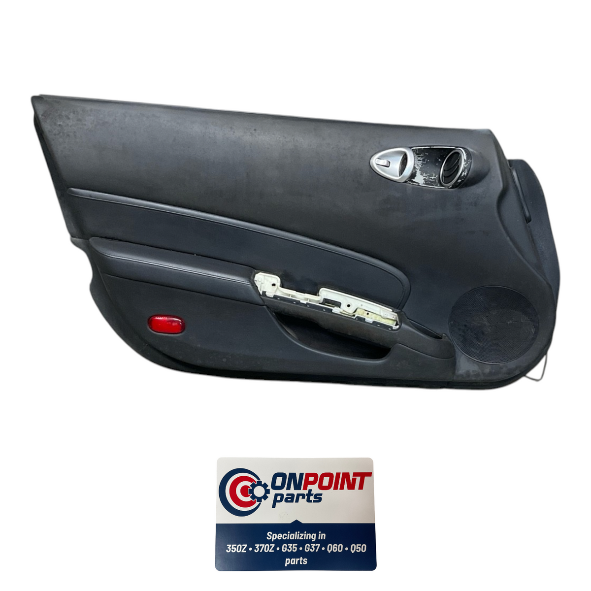 06-08 Nissan 350Z Black Driver Door Panel H0901Cf42A Oem Hjh
