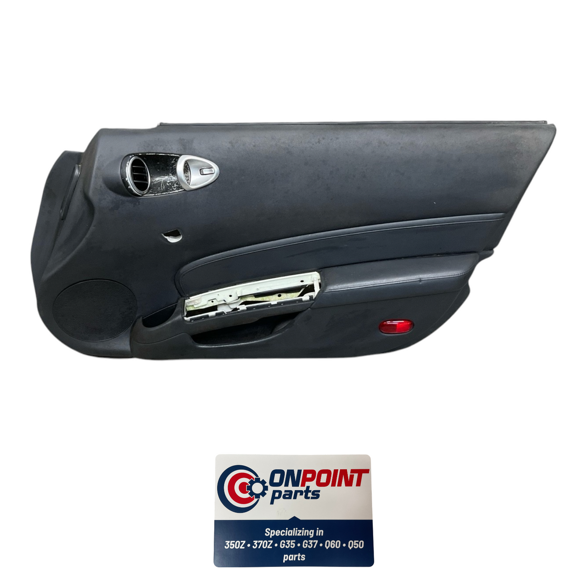 06-08 Nissan 350Z Black Passenger Door Panel 80900Cf40A Oem Hjh