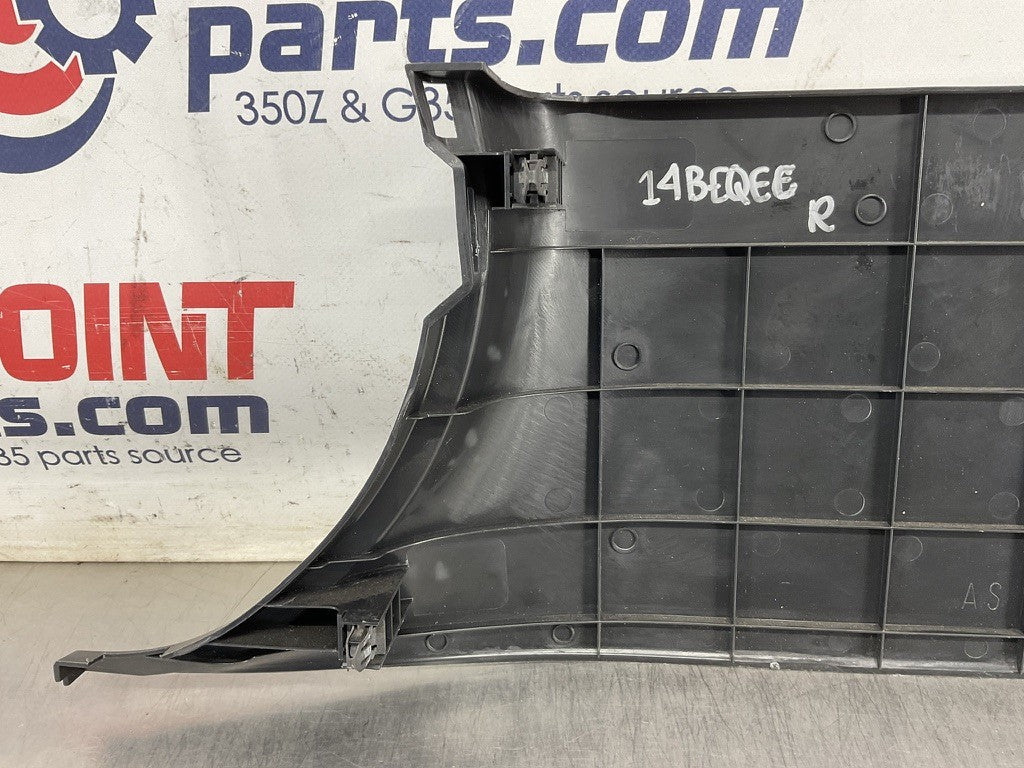 03-09 Nissan 350Z Passenger Front Lower Kick Panel Trim 66900CD000 OEM 14BEQEE