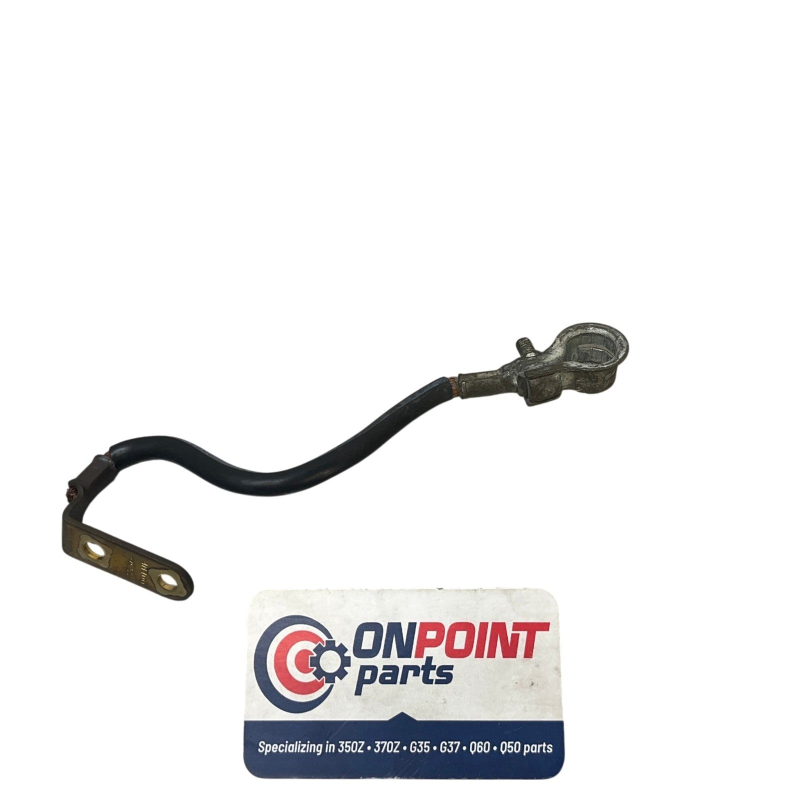 03-09 Nissan 350Z 03-07 G35 OEM Negative Ground Battery Cable Front 24080AM600