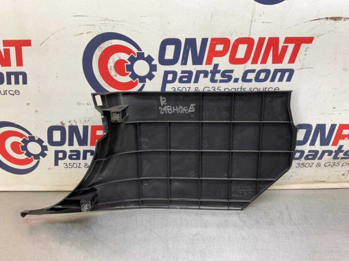 03-09 Nissan 350Z Passenger Right Lower Kick Panel 66900CD000 OEM 24BHQEE