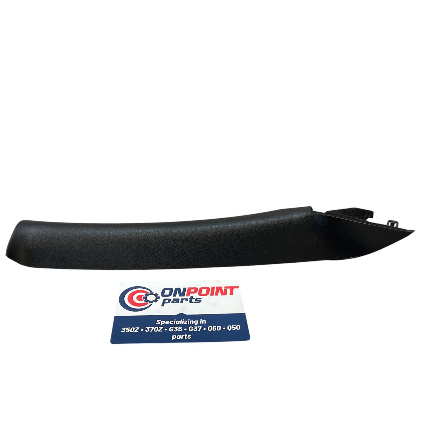 03-08 350Z Coupe Front Passenger Interior A Pillar Trim Black 76911CD000 OEM