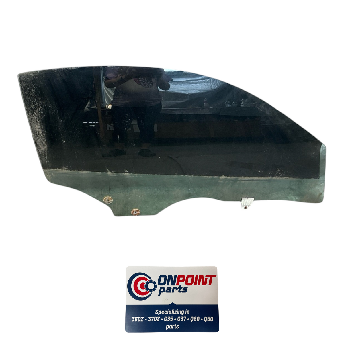 03-07 Infiniti G35 Passenger Front Coupe Window Glass 80300Am800 Oem Hjh