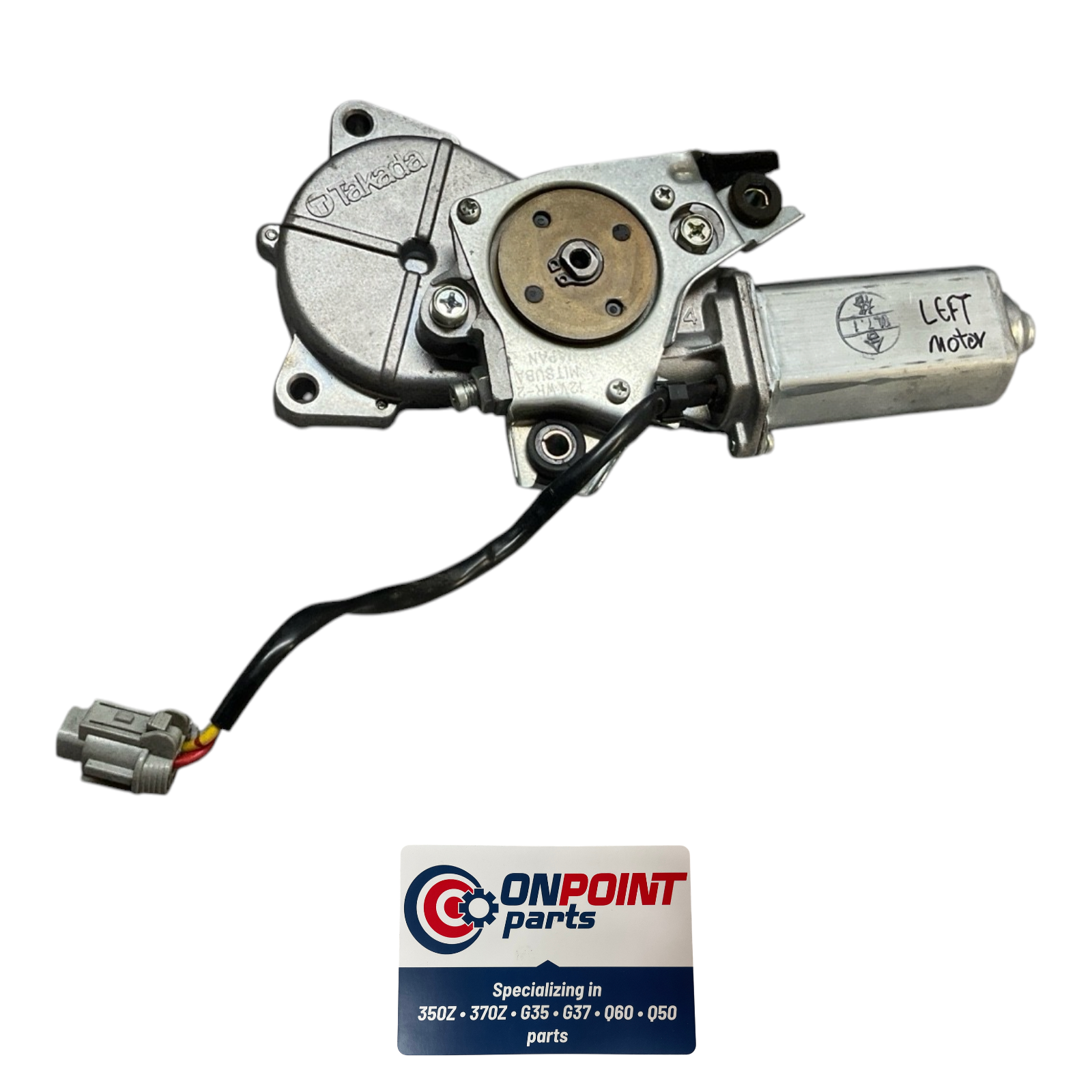 03-08 Nissan 350Z Lr Convertible Soft Top Roof Lift Motor 97092Ce400 Oem Edh