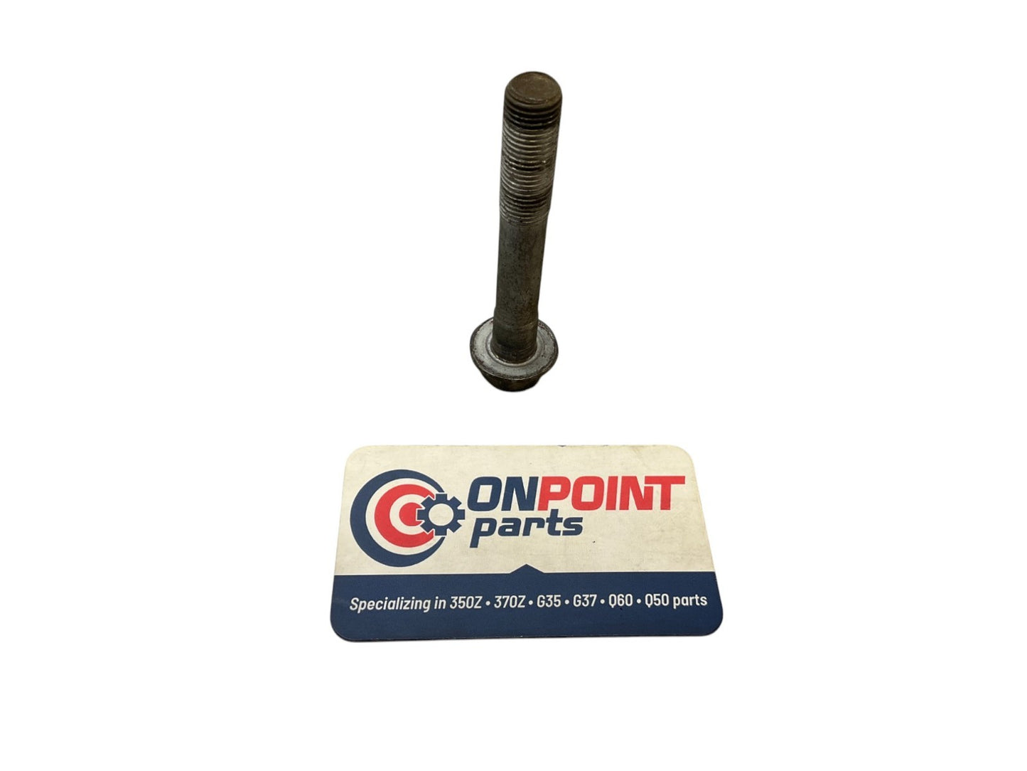 03-08 G35 G37 03-20 350Z 370Z Spring Arm To Knuckle Bolt 55080AL50A OEM K1F