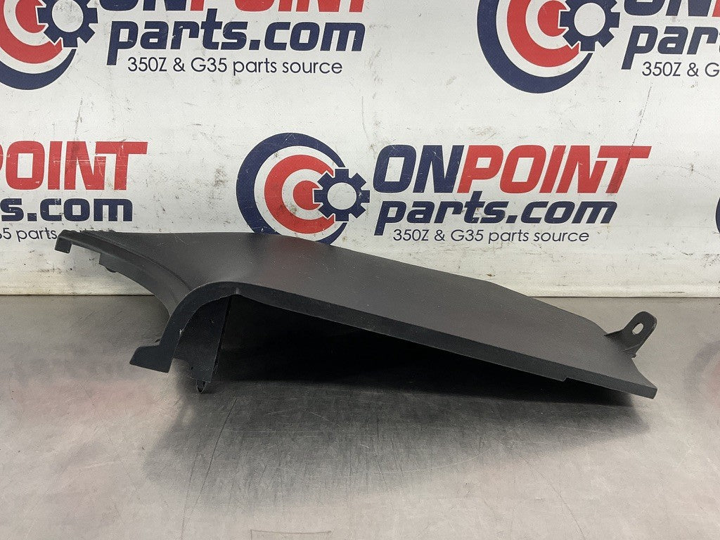 03-09 Nissan 350Z Passenger Front Lower Kick Panel Trim 66900CD000 OEM 14BEQEE