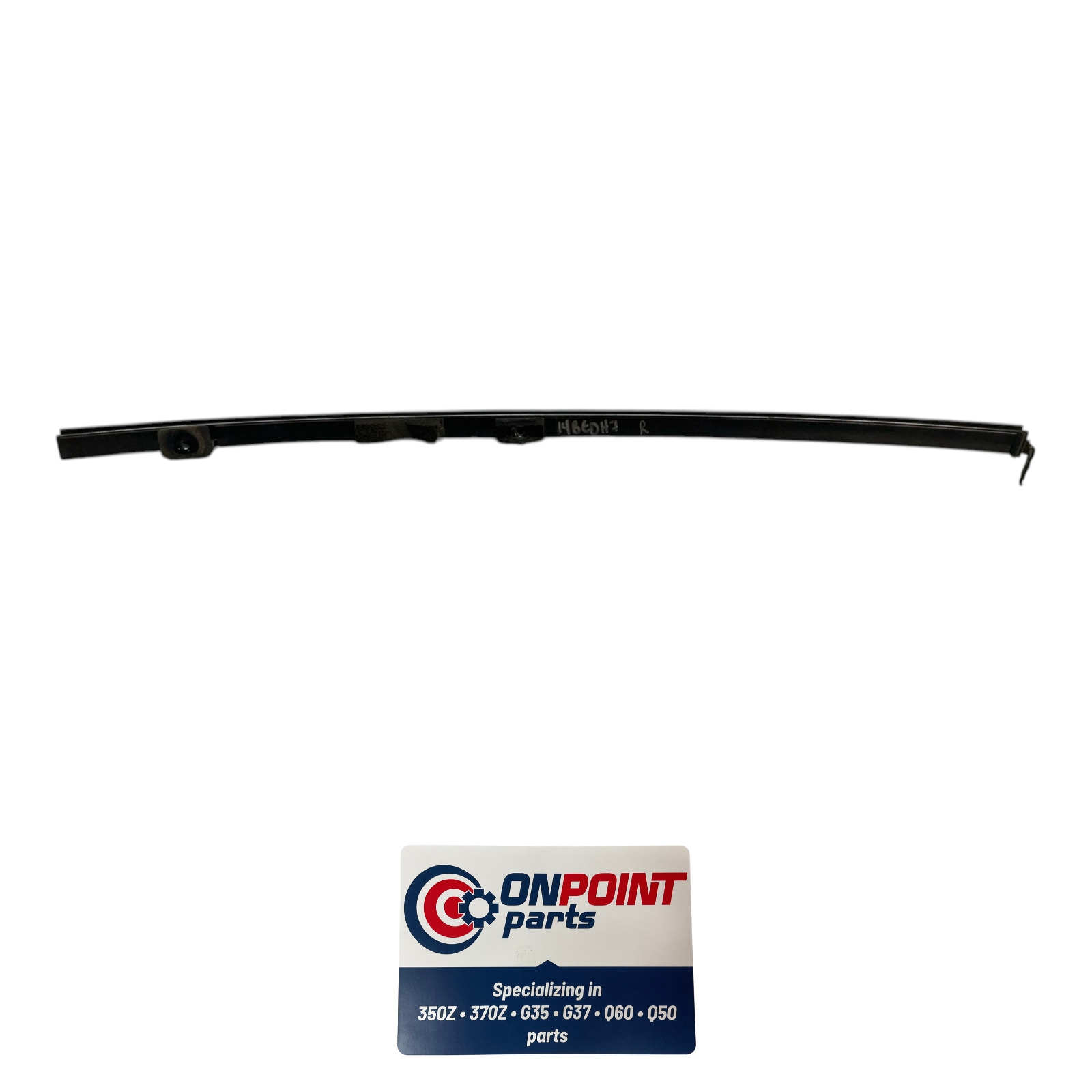 03-07 Infiniti G35 Passenger Rear Quarter Glass Sash 82222Al500 Oem Edh