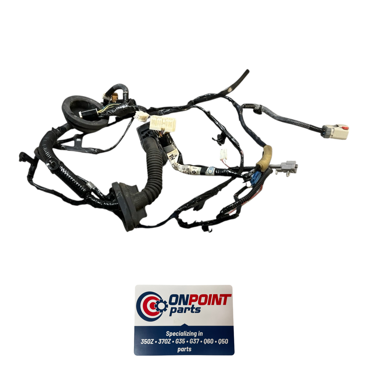 08-10 Infiniti G37 Passenger Front Door Wiring Harness 24124Jl01A Oem Fyh