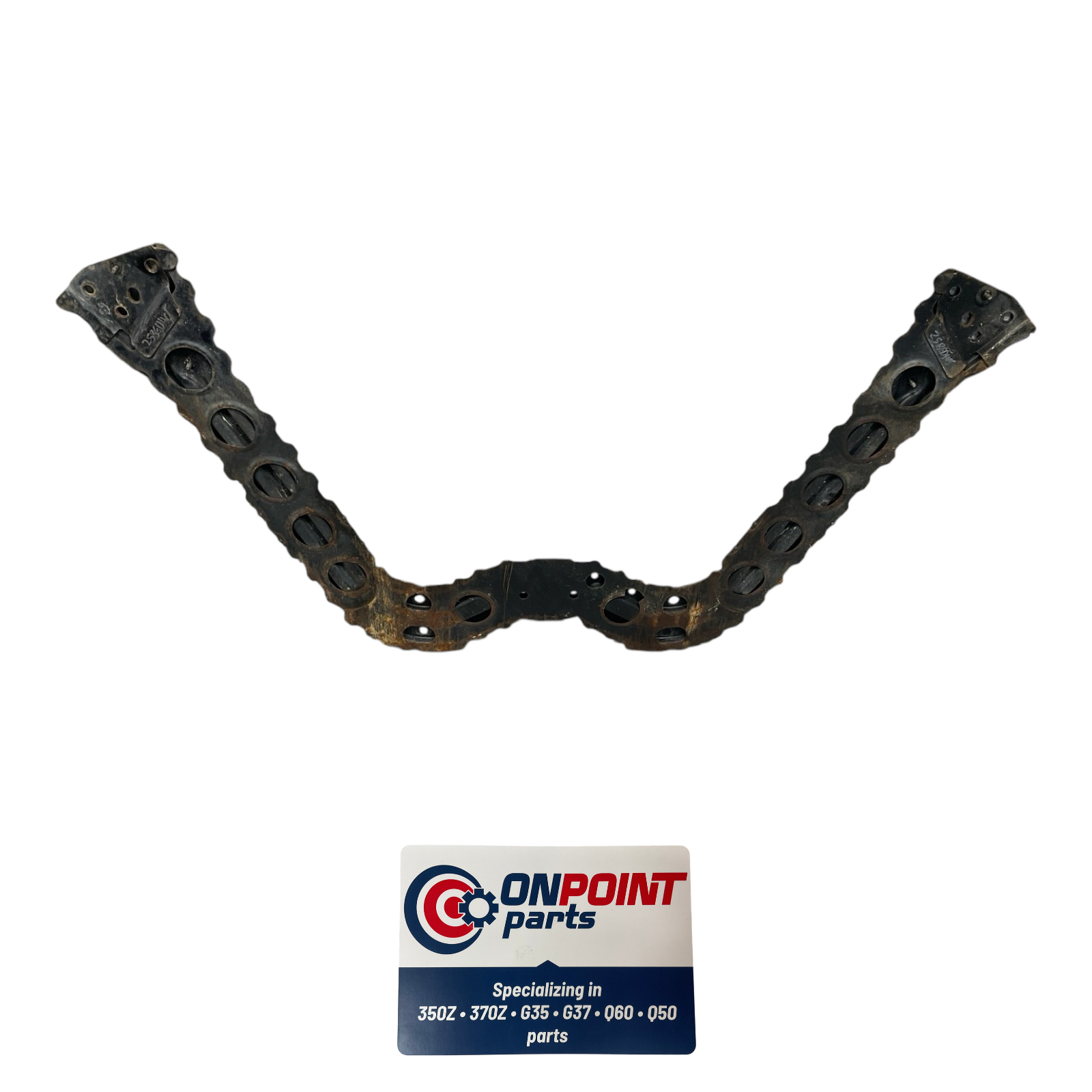 03-08 Nissan 350Z Front W Brace Crossmember 74870Cd200 Oem Edh