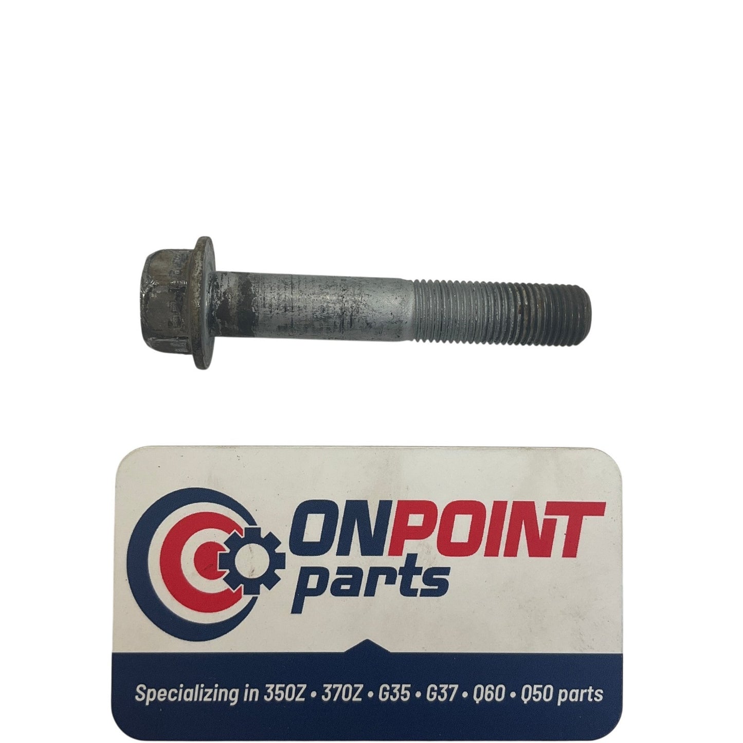 03-08 Infiniti G35 03-07 Nissan 350Z Traction Arm To Knuckle Bolt 55080AG002 OEM