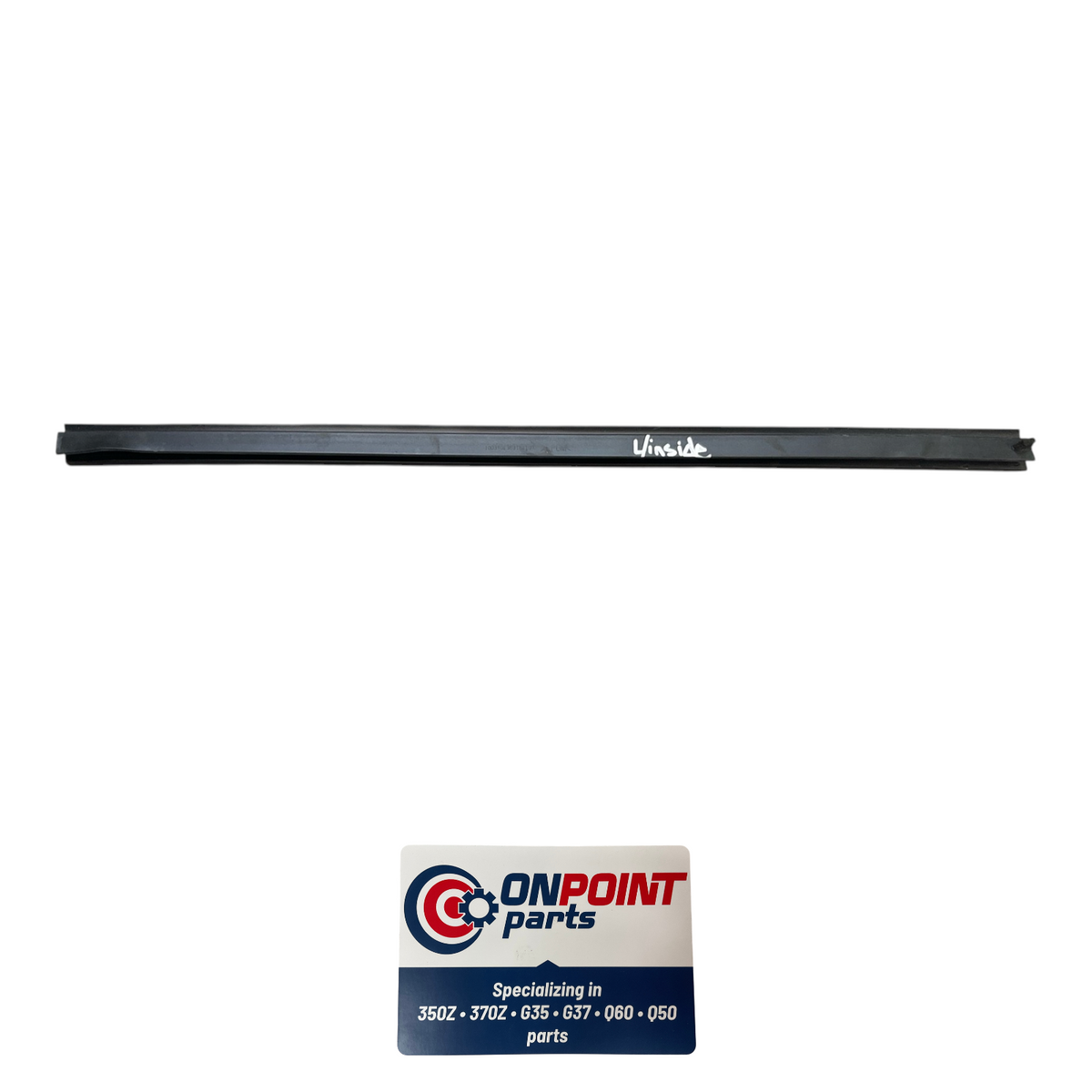 09-20 Nissan 370Z Driver Front Door Window Felt Strip 808351Ea0A Oem H2H