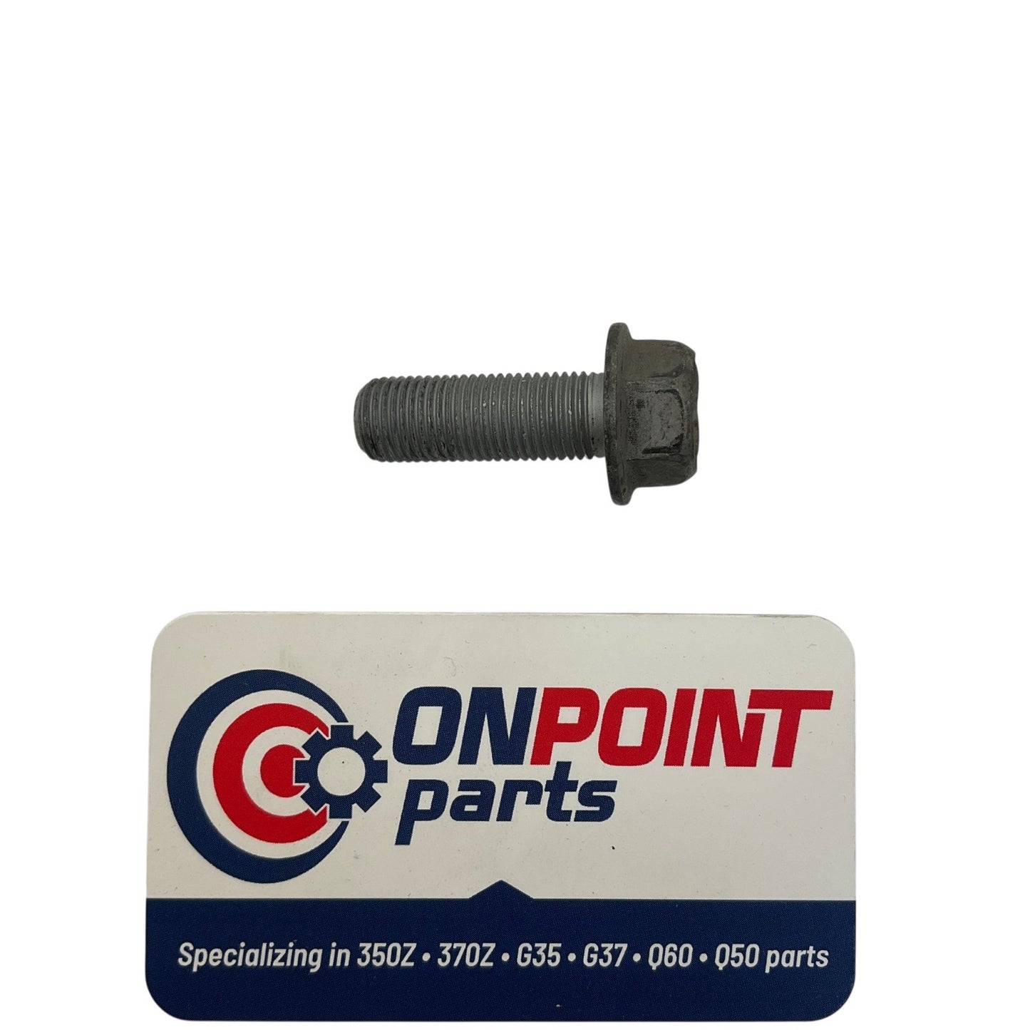 03-08 G35 G37 Q60 09-19 370Z Rear Bearing To Knuckle Bolt 081B42355M OEM