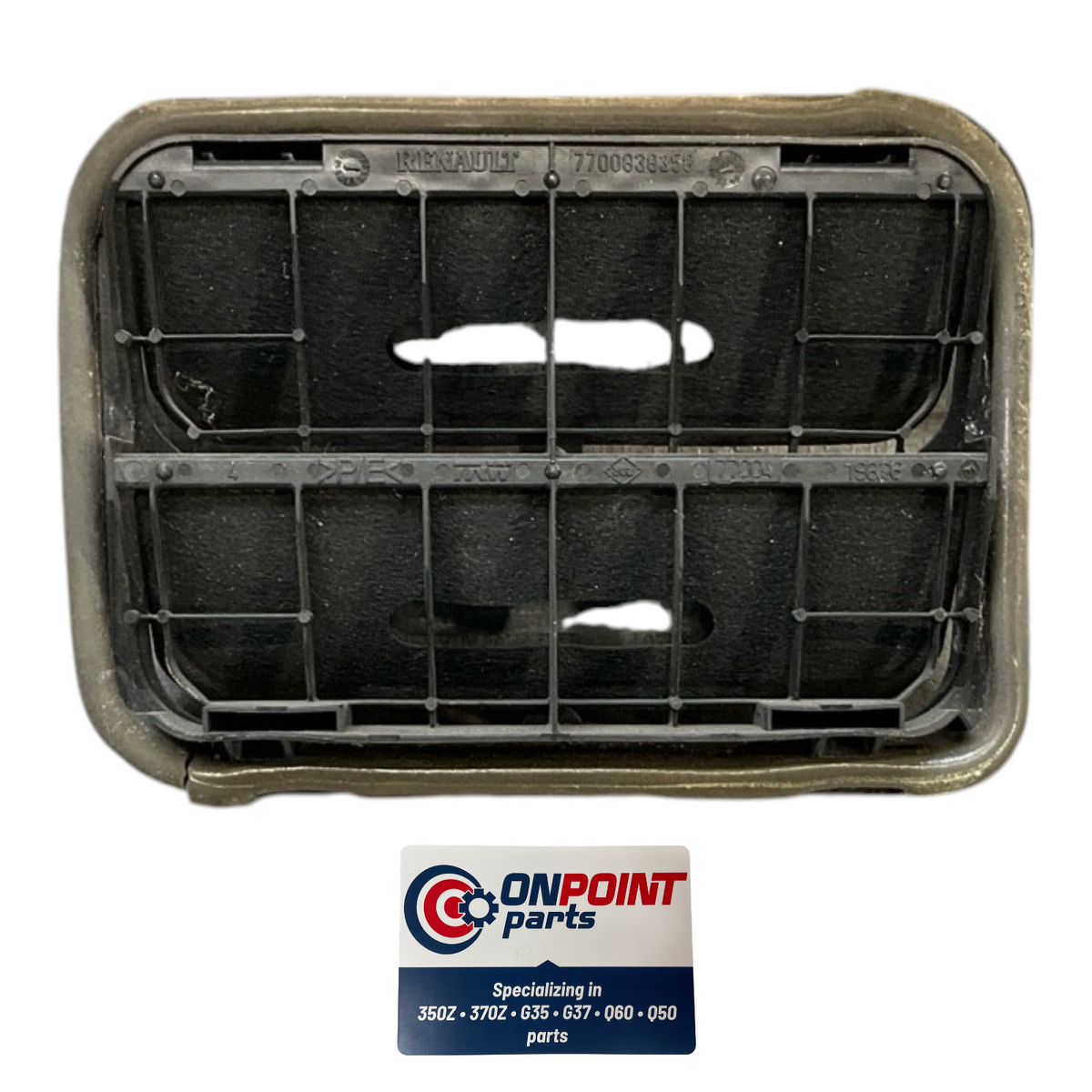 09-15 Nissan 370Z Passenger Rear Quarter Flap Pressure Vent 76804Jy00A Oem H2H