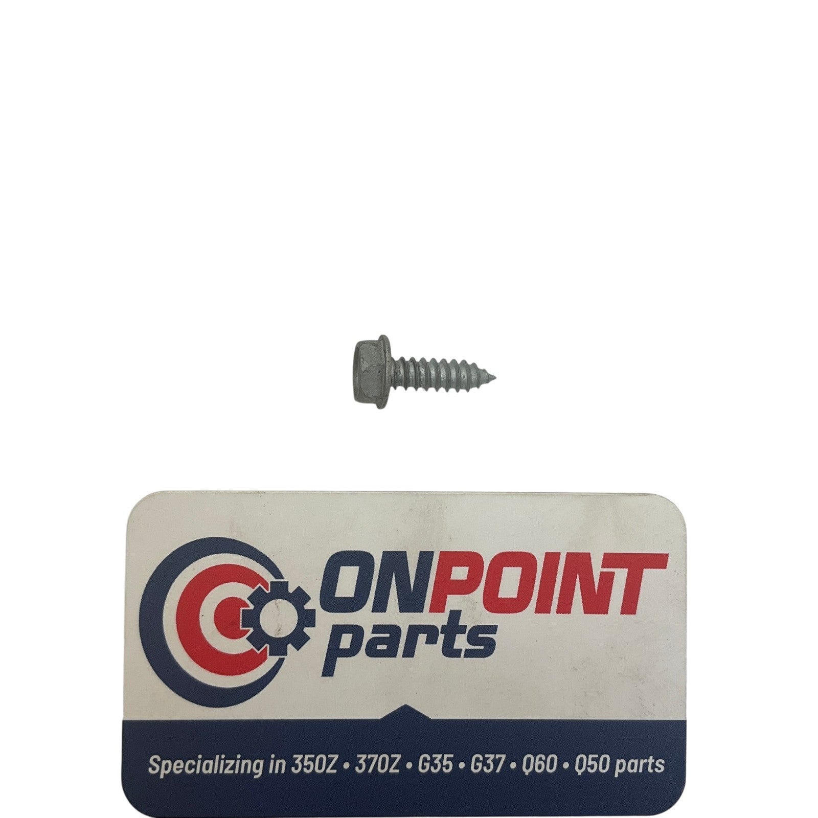 03-08 Infiniti G35 Nissan 350Z Front Bumper Mount Tapping Screw 085666205A OEM