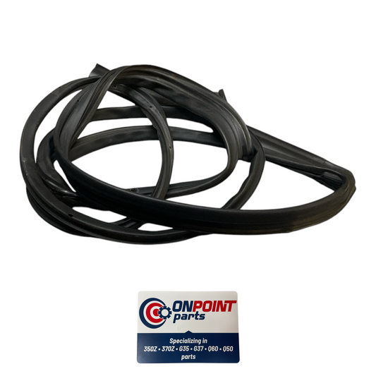 03-07 Infiniti G35 Right Rear Sedan Door Shell Weatherstrip 82830Al501 OEM Edh