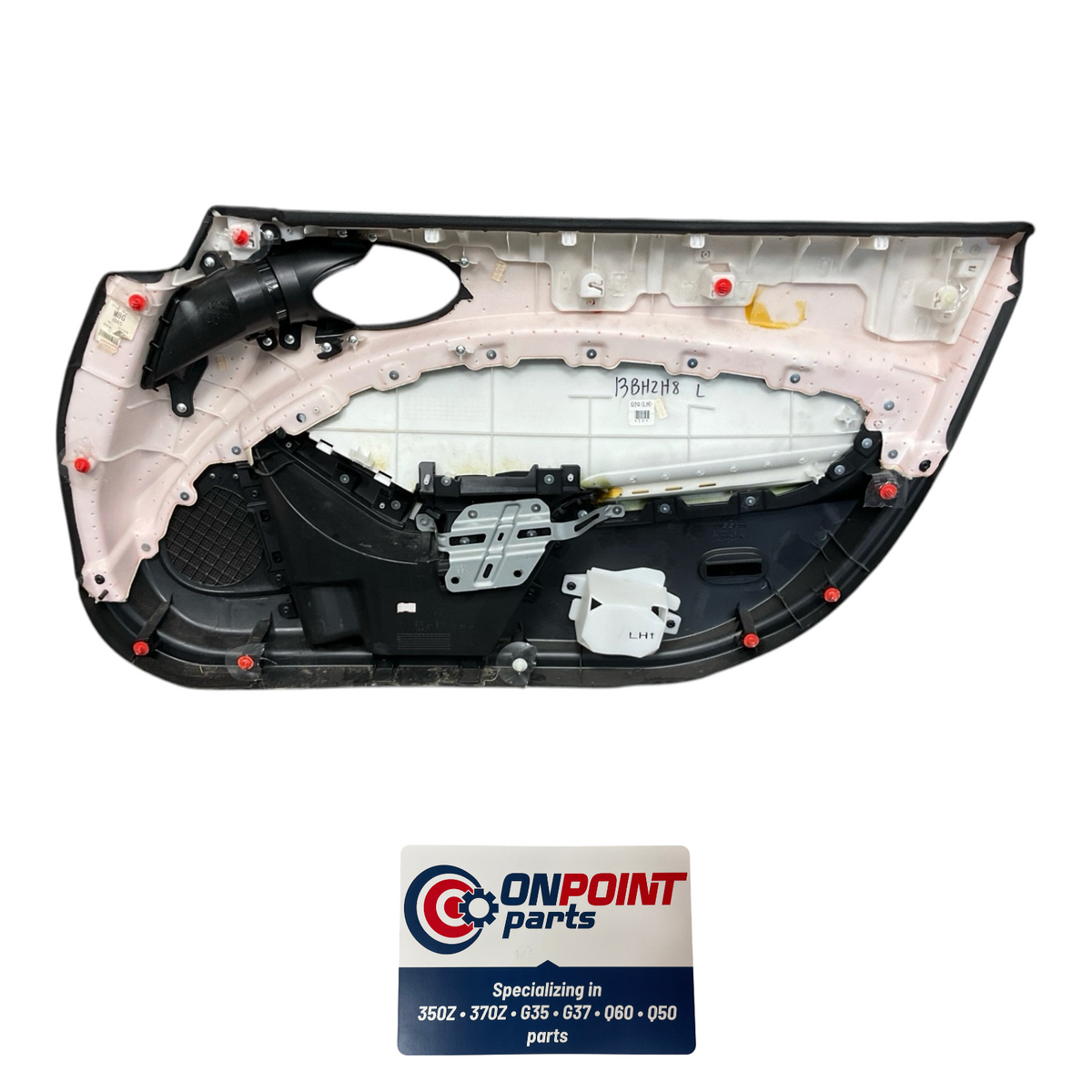 09-18 Nissan 370Z Driver Front Door Panel 809011Ea3A Oem H2H