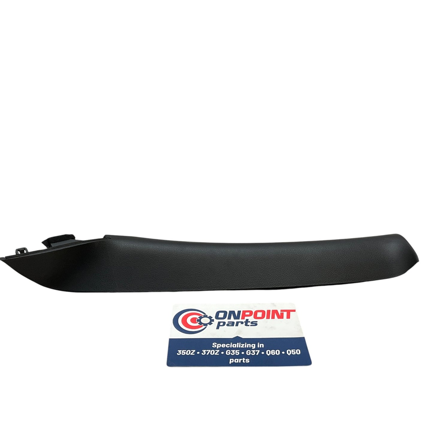 03-08 Nissan 350Z Coupe Front Driver Interior A Pillar Trim Black 76912CD000 OEM