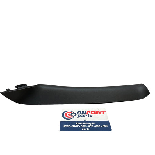 03-08 Nissan 350Z Coupe Front Driver Interior A Pillar Trim Black 76912CD000 OEM