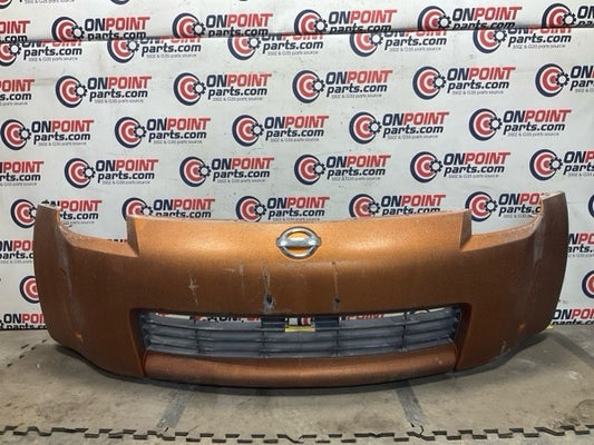 03-06 Nissan 350Z Front Bumper Cover Orange/A17 62022CD025 OEM 24Bbqg5